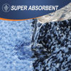 Picture of OLANLY Bathroom Rug Mat 44x24, Extra Soft and Absorbent Microfiber Bath Rugs, Non-Slip Plush Shaggy Bath Carpet Runner, Machine Wash Dry, Bath Mats for Bathroom Floor, Tub and Shower, Navy
