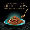 Picture of Sheba Gravy Indulgence Adult Wet Cat Food Beef Entree in Extra Gravy, 2.6 oz. Twin-Pack Trays (24 Count, 48 Servings)