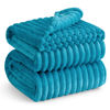 Picture of Bedsure Teal Full Blanket for Bed - Super Soft Cozy Blankets for Women, Cute Large Blanket for Girls, 84x90 Inches