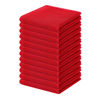 Picture of Homaxy 100% Cotton Waffle Weave Kitchen Dish Cloths, Ultra Soft Absorbent Quick Drying Dish Towels, 12 x 12 Inches, 12-Pack, Red