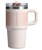 Picture of Stanley Quencher ProTour Flip Straw Tumbler with Leakproof Lid 20 oz | Built-In Straw & Handle | Cupholder Compatible for Travel | Insulated Stainless Steel Cup | BPA-Free | Rose Quartz Fade
