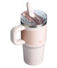 Picture of Stanley Quencher ProTour Flip Straw Tumbler with Leakproof Lid 20 oz | Built-In Straw & Handle | Cupholder Compatible for Travel | Insulated Stainless Steel Cup | BPA-Free | Rose Quartz Fade