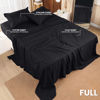 Picture of Utopia Bedding Full Bed Sheets Set - 4 Piece Bedding - Brushed Microfiber - Shrinkage and Fade Resistant - Easy Care (Full, Black)