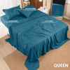 Picture of Utopia Bedding Queen Bed Sheets Set - 4 Piece Bedding - Brushed Microfiber - Shrinkage and Fade Resistant - Easy Care (Queen, Denim Blue)