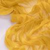 Picture of Socomi Gold Yellow Table Runner Spring Easter Cheesecloth Table Runner 120 inch Cheese Cloth Runner 10FT Boho Rustic Gauze Table Runner for Wedding Party Baby Shower Birthday Decor