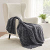 Picture of Bedsure Grey Fleece Throw Blanket for Couch - Super Soft Cozy Blankets for Women, Cute Small Throws for Girls, 50x60 Inches