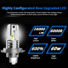 Picture of rimthin H4 Bulbs, 9003/HB2 Fog Light, 6000K Cool White, Plug and Play, IP67, Pack of 2