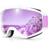 Picture of findway Ski Goggles OTG - Over Glasses Snow/Snowboard Goggles for Men, Women & Youth - 100% UV Protection