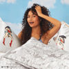 Picture of Kitsch x Wonder Woman Satin Pillowcase with Zipper for Hair & Skin, Softer Than Silk Pillow Cases King, Cooling Pillow Covers, Machine Washable Wrinkle-Free, Satin Pillow Cases King 19x36, Comic Print