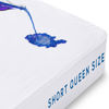 Picture of Utopia Bedding Waterproof Mattress Protector Short Queen Size, Premium Terry Mattress Cover 200 GSM, Breathable, Fitted Style with Stretchable Pockets (White)