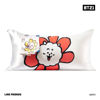 Picture of Kitsch x BT21 Satin Pillowcase with Zipper for Hair and Skin, Softer Than Silk Pillow Cases King, Cooling Pillow Covers, Machine Washable, Wrinkle-Free, Smooth Satin Pillow Cases King Size 19"x36", RJ