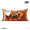 Picture of Kitsch x BT21 Satin Pillowcase with Zipper for Hair & Skin, Softer Than Silk Pillow Cases King, Cooling Pillow Covers, Machine Washable, Wrinkle-Free, Smooth Satin Pillow Cases King Size 19x36, Shooky