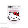 Picture of Kitsch Hello Kitty Satin Pillowcase with Zipper for Hair, Softer Than Silk Pillow Cases King, Cooling Pillow Covers, Machine Washable Wrinkle-Free, Satin Pillow Cases King 19x36, Solid Pink Kitty Face