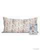 Picture of Kitsch x Elf Satin Pillowcase with Zipper for Hair & Skin, Softer Than Silk Pillow Cases King, Cooling Pillow Covers, Machine Washable Wrinkle-Free, Satin Pillow Cases King 19x36, Periwinkle Christmas