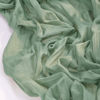 Picture of Socomi Sage Green Cheesecloth Table Runner Spring Easter St Patrick's Day Gauze Boho120 inch Cheese Cloth Runner Rustic Table Runner for Wedding Party Baby Shower Birthday Decor Sage Green