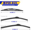 Picture of 3 wipers Replacement for 2016-2020 Buick Envision, Windshield Wiper Blades Original Equipment Replacement - 24"/18"/12" (Set of 3) U/J HOOK