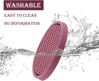 Picture of SINGARO Car Cup Coaster, 4PCS Universal Non-Slip Cup Holders Embedded in Ornaments Coaster, Car Interior Accessories, Purple glow