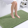 Picture of OLANLY Bathroom Rugs 44x24, Extra Soft Absorbent Chenille Bath Rugs, Rubber Backing Quick Dry, Machine Washable Bath Mats for Bathroom Floor, Tub and Shower, Home Decor Accessories, Sage Green