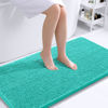 Picture of OLANLY Bathroom Rugs 44x24, Extra Soft Absorbent Chenille Bath Rugs, Rubber Backing Quick Dry, Machine Washable Bath Mats for Bathroom Floor, Tub and Shower, Home Decor Accessories, Teal