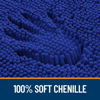 Picture of OLANLY Bathroom Rugs 47x17, Extra Soft Absorbent Chenille Bath Rugs, Rubber Backing Quick Dry, Machine Washable Bath Mats for Bathroom Floor, Tub and Shower, Home Decor Accessories, Royal Blue