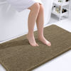 Picture of OLANLY Bathroom Rugs 44x24, Extra Soft Absorbent Chenille Bath Rugs, Rubber Backing Quick Dry, Machine Washable Bath Mats for Bathroom Floor, Tub and Shower, Home Decor Accessories, Tan