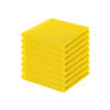 Picture of Homaxy 100% Cotton Waffle Weave Kitchen Dish Cloths, Ultra Soft Absorbent Quick Drying Dish Towels, 12 x 12 Inches, 8-Pack, Yellow