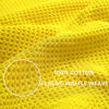 Picture of Homaxy 100% Cotton Waffle Weave Kitchen Dish Cloths, Ultra Soft Absorbent Quick Drying Dish Towels, 12 x 12 Inches, 8-Pack, Yellow
