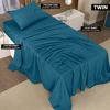 Picture of Utopia Bedding Twin Bed Sheets Set - 3 Piece Bedding - Brushed Microfiber - Shrinkage and Fade Resistant - Easy Care (Twin, Denim Blue)