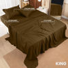 Picture of Utopia Bedding King Bed Sheets Set - 4 Piece Bedding - Brushed Microfiber - Shrinkage and Fade Resistant - Easy Care (King, Mocha)