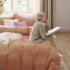 Picture of Bedsure Taupe Duvet Cover California King Size - Soft Prewashed Cal King Duvet Cover Set, 3 Pieces, 1 Duvet Cover 104x98 Inches with Zipper Closure and 2 Pillow Shams, Comforter Not Included