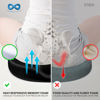 Picture of Everlasting Comfort Donut Pillow for Hemorrhoids, Tailbone Pain Relief Cushion - 2-in-1 Hemorrhoid Pillow & Seat Cushion - Memory Foam Donut Pillow for Tailbone Pain - Butt Pillow & Butt Cushion