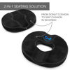 Picture of Everlasting Comfort Donut Pillow for Hemorrhoids, Tailbone Pain Relief Cushion - 2-in-1 Hemorrhoid Pillow & Seat Cushion - Memory Foam Donut Pillow for Tailbone Pain - Butt Pillow & Butt Cushion