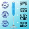 Picture of Zulay Double Whisk Milk Frother Handheld Mixer - High Powered Frother For Coffee With Improved Motor - Electric Whisk Drink Mixer For Cappuccino, Frappe, Matcha & More, Twin Whisk - Teal