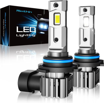 Picture of rimthin 9006/HB4 Bulbs, HB4 Fog Lights 6000K Cool White IP67 Waterproof, Pack of 2