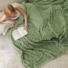 Picture of Bedsure Reseda Fleece Queen Blanket for Couch - GentleSoft Cozy Soft Blankets for Women, Cute Small Throws for Girls, 90x90 Inches