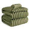 Picture of Bedsure Cypress Fleece King Blanket for Couch - GentleSoft Cozy Soft Blankets for Women, Cute Small Throws for Girls, 108x90 Inches