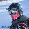 Picture of YESLIFE Pink Camouflage Ski Mask, Face Mask for Men and Women, Skiing, Snowboarding, Motorcycle, UV Protection & Wind Protection, Hat