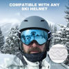 Picture of findway Ski Goggles OTG - Over Glasses Snow/Snowboard Goggles for Men, Women & Youth - 100% UV Protection