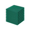 Picture of Homaxy 100% Cotton Waffle Weave Kitchen Dish Cloths, Ultra Soft Absorbent Quick Drying Dish Towels, 12 x 12 Inches, 8-Pack, Dark Green