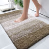 Picture of OLANLY Bathroom Rugs Mat 30x20, Extra Soft Absorbent Microfiber Bath Rugs, Rubber Backing, Quick Dry, Machine Washable Bath Mats for Bathroom Floor, Tub, Shower and Home Decor Accessories, Coffee