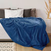 Picture of Utopia Bedding Fleece Blanket King Size Royal Blue 300GSM Luxury Fuzzy Soft Anti-Static Microfiber Bed Blanket (90x102 Inches)
