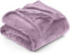 Picture of Utopia Bedding Fleece Blanket King Size Lilac 300GSM Luxury Fuzzy Soft Anti-Static Microfiber Bed Blanket (90x102 Inches)