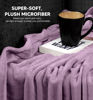 Picture of Utopia Bedding Fleece Blanket King Size Lilac 300GSM Luxury Fuzzy Soft Anti-Static Microfiber Bed Blanket (90x102 Inches)