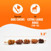 Picture of Good 'n' Fun Triple Flavor Colossal Kabobs, 3 Count, Treat Extra-Large Dogs to Long-Lasting Rawhide Chews