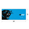 Picture of YouTheFan unisex adult Carolina Panthers Logo Series Desk Pad, Team Colors, One Size US