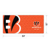 Picture of YouTheFan unisex adult Cincinnati Bengals Logo Series Desk Pad, Team Colors, One Size US