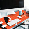 Picture of YouTheFan unisex adult Cincinnati Bengals Logo Series Desk Pad, Team Colors, One Size US