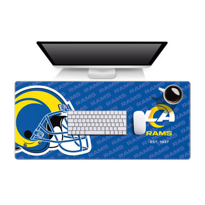 Picture of YouTheFan NFL Los Angeles Rams Logo Series Desk Pad