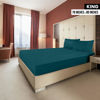 Picture of Utopia Bedding King Fitted Sheet - Bottom Sheet - Deep Pocket - Soft Microfiber - Shrinkage and Fade Resistant - Easy Care -1 Fitted Sheet Only (Teal)