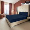 Picture of Utopia Bedding King Fitted Sheets - Bulk Pack of 2 Bottom Sheets - Soft Brushed Microfiber - Deep Pockets - Shrinkage & Fade Resistant - Easy Care (King, Navy)